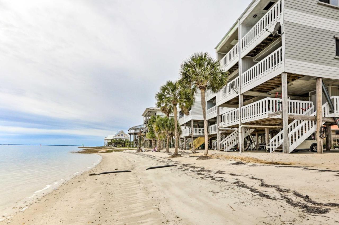 Waterfront Escape With Balcony On Shell Point Beach! Panacea 외부 사진