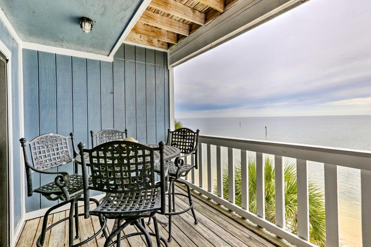 Waterfront Escape With Balcony On Shell Point Beach! Panacea 외부 사진