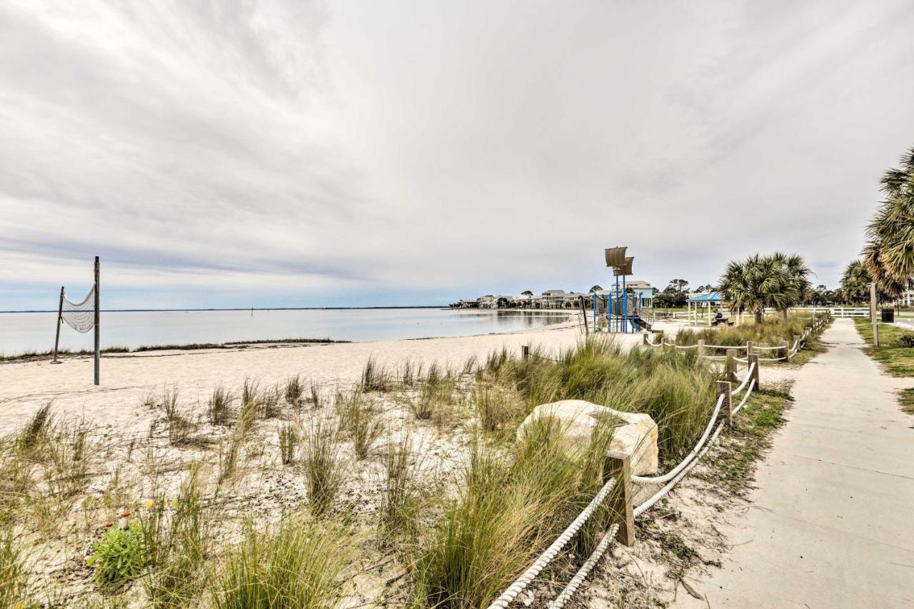 Waterfront Escape With Balcony On Shell Point Beach! Panacea 외부 사진