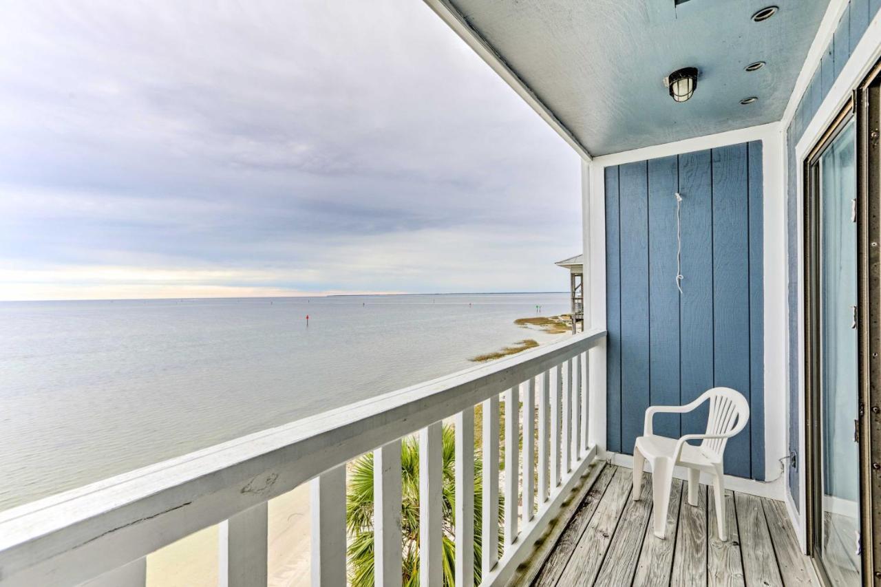 Waterfront Escape With Balcony On Shell Point Beach! Panacea 외부 사진